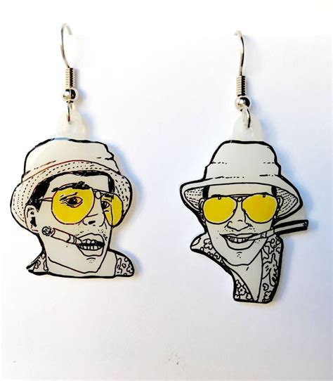 johnny depp earrings handmade.